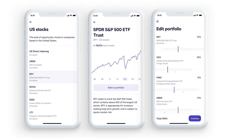 how to build an investment app