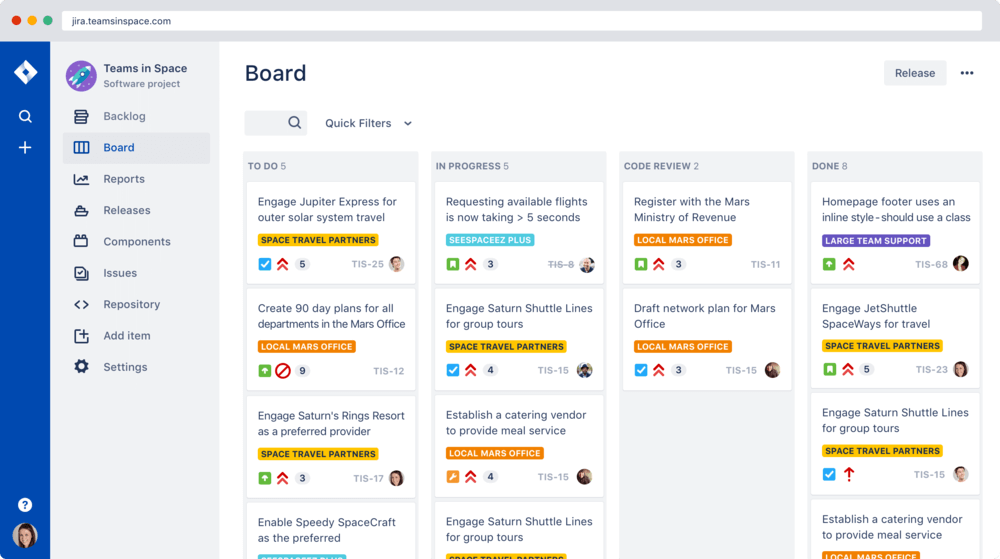 project management software