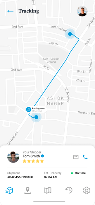 parcel tracking app 2